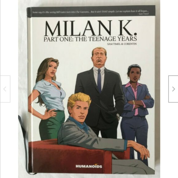 Milan K Part One The Teenage Years Humanoids Hardcover Graphic Novel Sam Timel - Picture 1 of 3